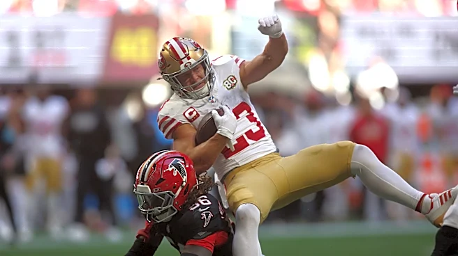 Christian McCaffrey injury update as 49ers RB goes to locker room