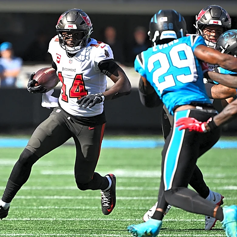 Four receptions for Chris Godwin Jr.