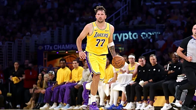 Luka Doncic's big shot puts Lakers ahead as LA battles Utah Jazz