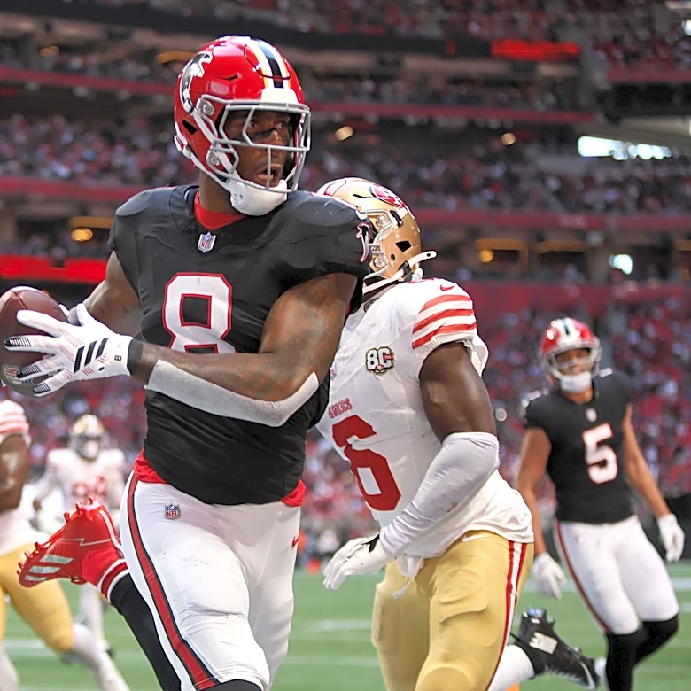 Kyle Pitts snags TD in Week 7 win over San Francisco