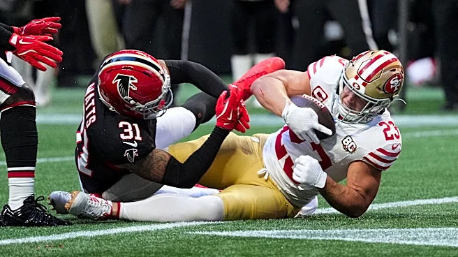 Christian McCaffrey says his 'leg just died' in 49ers loss to Falcons