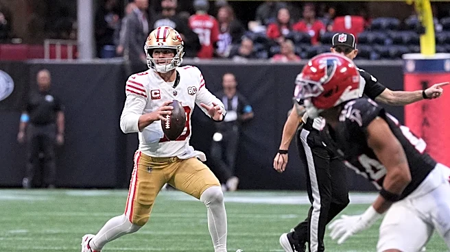 Brock Purdy has two turnovers in Week 7 loss to Falcons