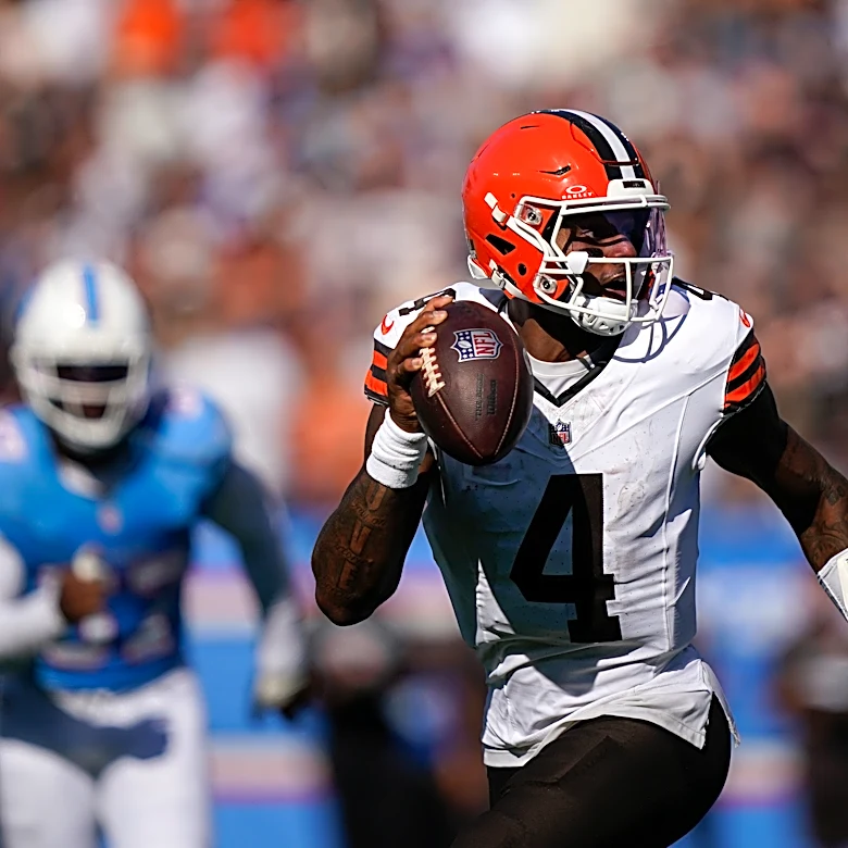 Deshaun Watson does just enough to guide Browns past Titans