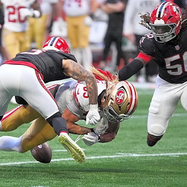 Eight grabs for George Kittle in Week 7 loss