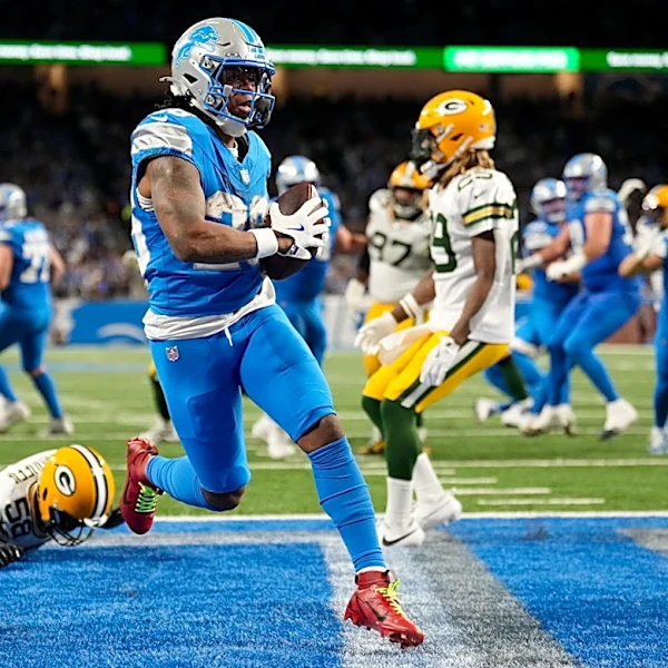 Jahmyr Gibbs goes over 100 yards again in Week 7