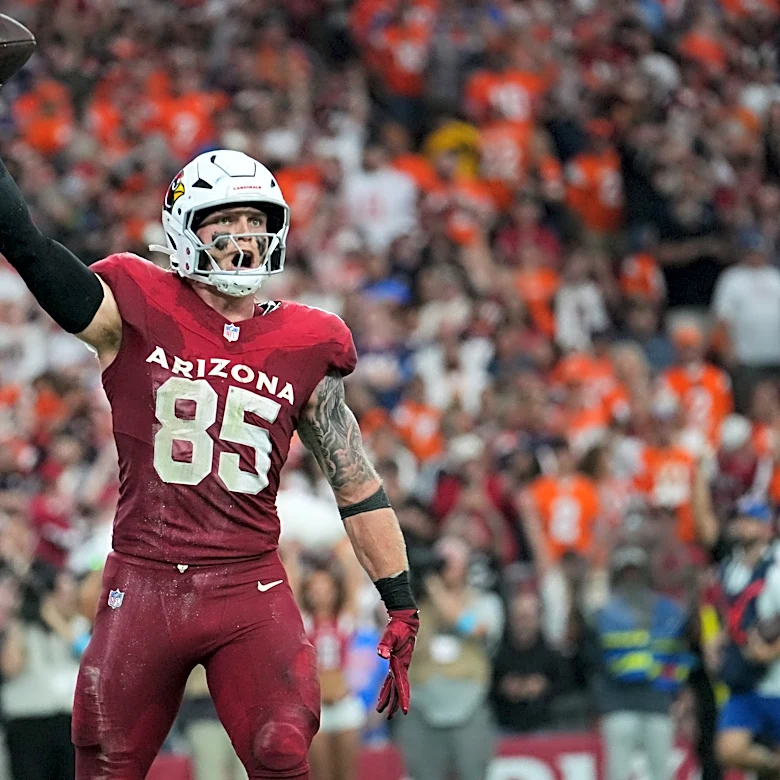 Trey McBride piles up 10 receptions in loss to Denver