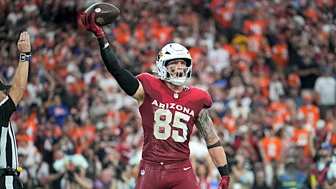 Trey McBride piles up 10 receptions in loss to Denver