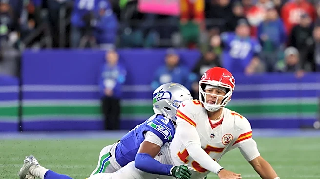 Patrick Mahomes struggles to move the offense on Sunday night