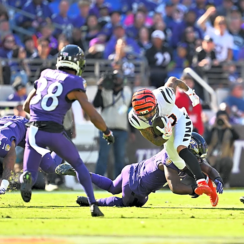 Chase Brown unable to get anything going yet again in Week 7