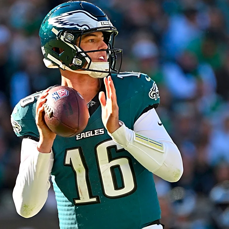 Who is Tanner McKee? Eagles QB starting with Jalen Hurts sidelined by blood clots