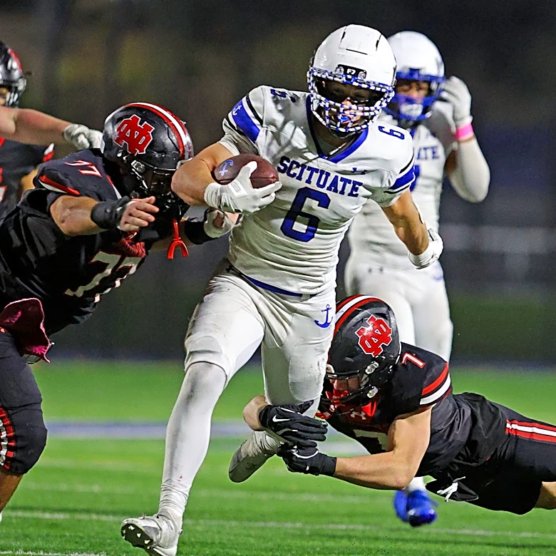 D1 baseball commit goes crazy on the football field, puts up season's best stat line