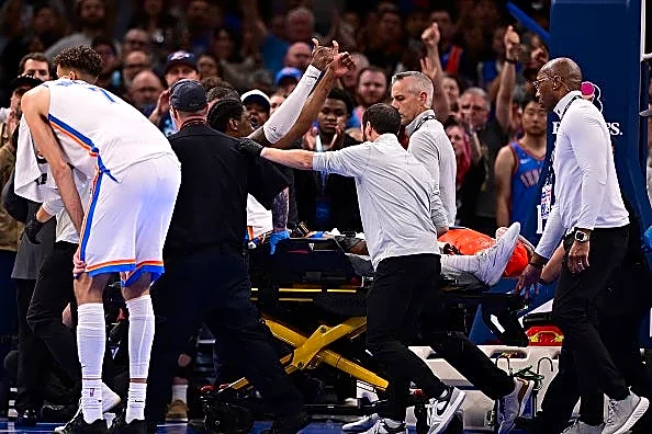 How Jalen Williams’ gruesome leg injury could alter Thunder’s title hopes