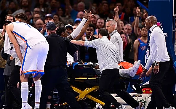 How Jalen Williams’ gruesome leg injury could alter Thunder’s title hopes
