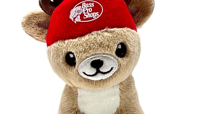 Bass Pro, Cabela's giving away free reindeer plushies. How to get one