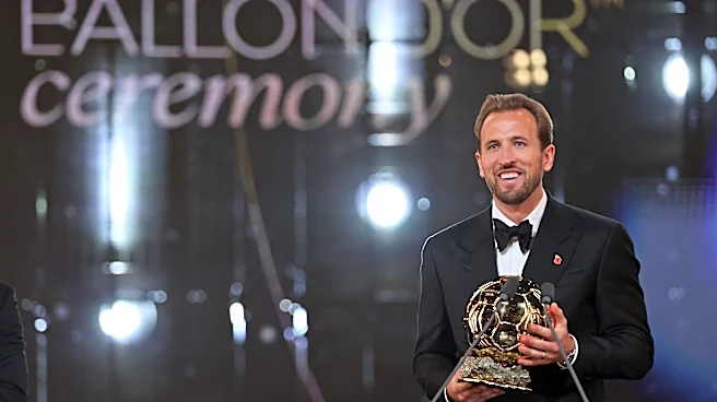England star Harry Kane wins first Ballon d'Or