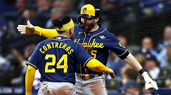 Watch Brewers blow open World Series Game 3 with wild two-out rally