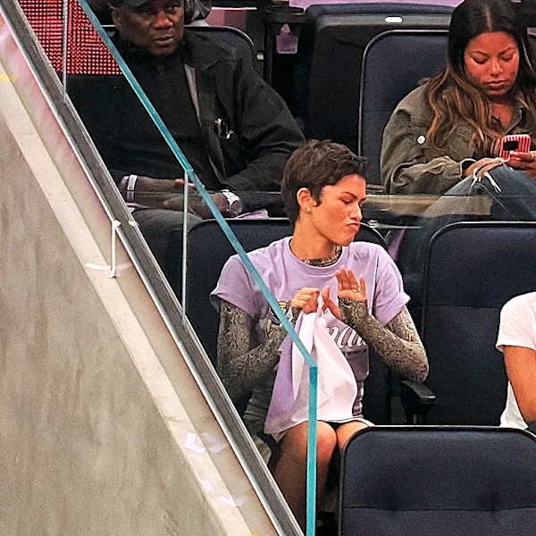 Zendaya, Megan Rapinoe among celebrities at Valkyries-Dream Finals