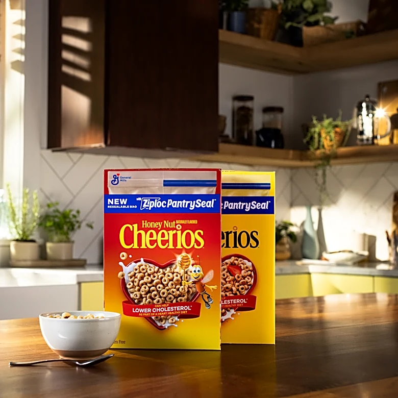 Cheerios and Ziploc seal a deal for cereal freshness