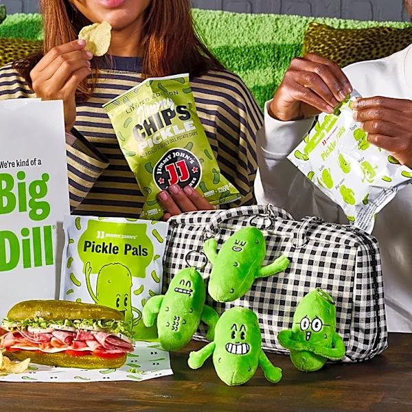 Jimmy John's 'Picklewich' meal with plushies now available