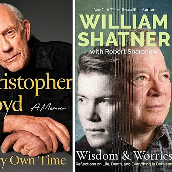Sophia Bush, Christopher Lloyd and William Shatner just dropped new books, here's how to buy