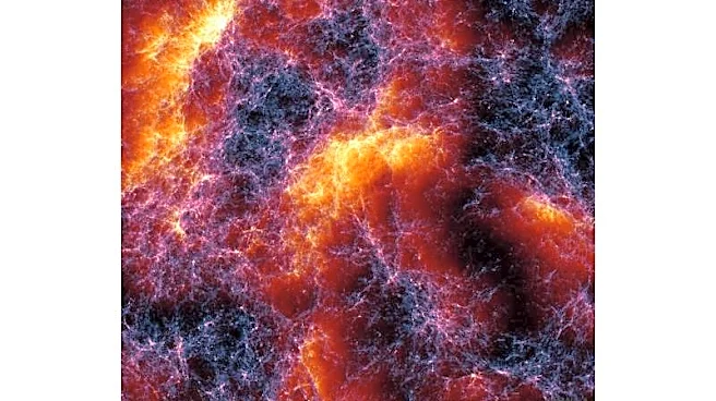 Watch 2 billion years of cosmic evolution in new universe simulation