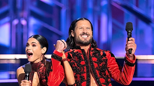 Val Chmerkovskiy returns to 'DWTS,' shares heartfelt moment with Carrie Ann Inaba
