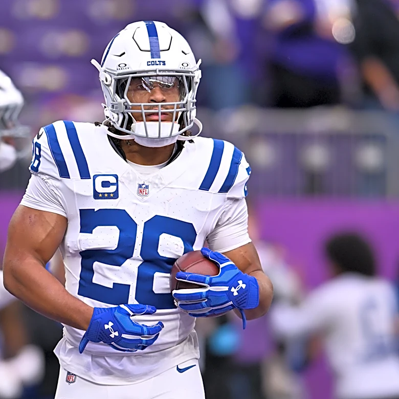 Jonathan Taylor's wife sounds off on Colts trades: 'Is literally anyone safe on this team?'