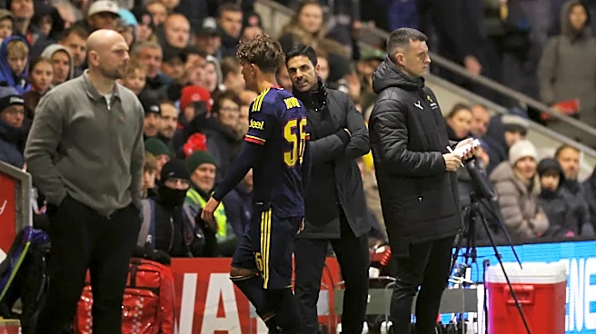 Mikel Arteta criticized for angry reaction to 16-year-old Max Dowman's red card