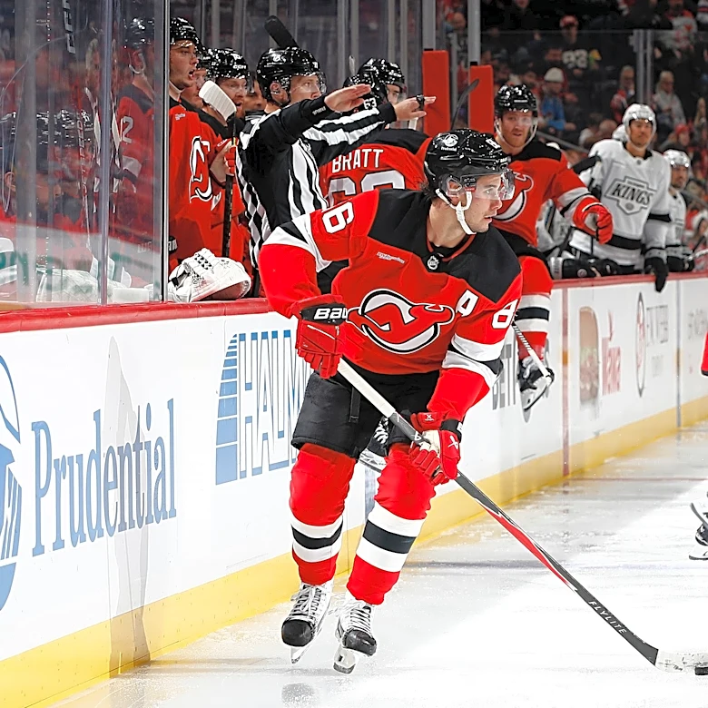 New Jersey Devils' Jack Hughes loses teeth in win over Dallas Stars
