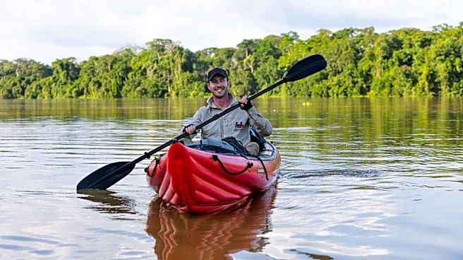 Extreme explorer Ash Dykes explains how he completed his recent dangerous journey