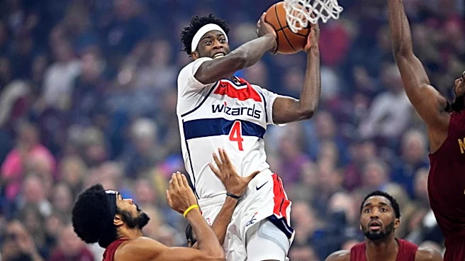 AJ Dybantsa paces Wizards in rookie debut loss to Cavaliers