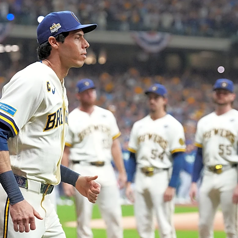 'This one’s for Ueck.' Christian Yelich, Brewers dedicate World Series to Bob Uecker