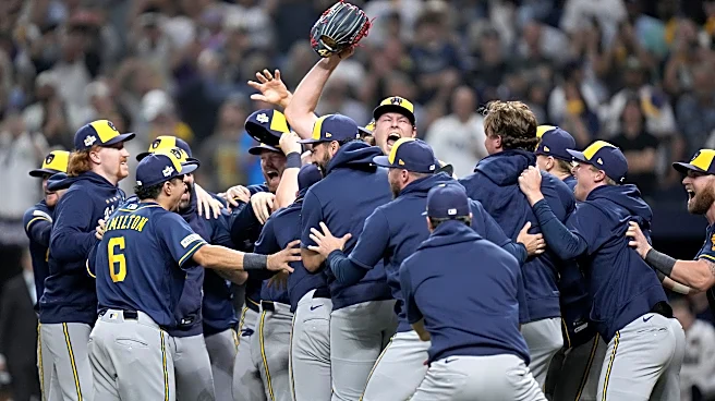 Watch Milwaukee Brewers' raucous celebrations after winning World Series
