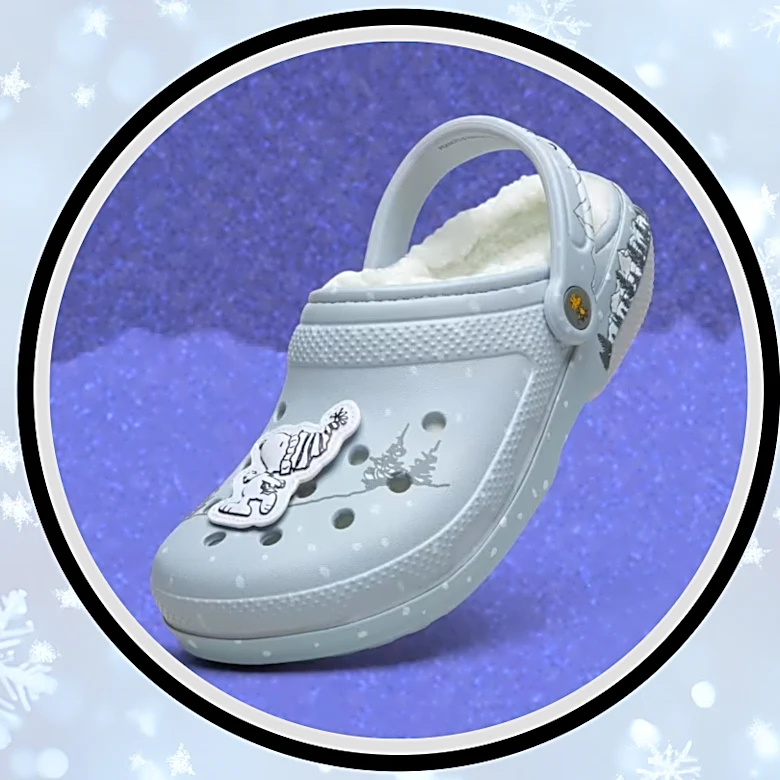 This Christmas-crazed writer is obsessed with the new Peanuts Crocs