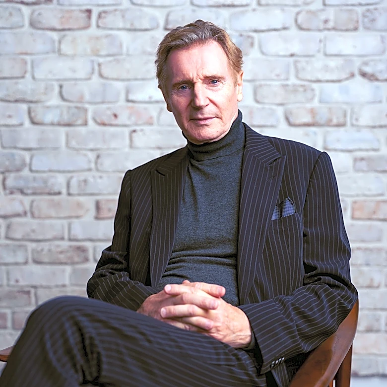 Liam Neeson shares the acting advice he gives his son Micheál