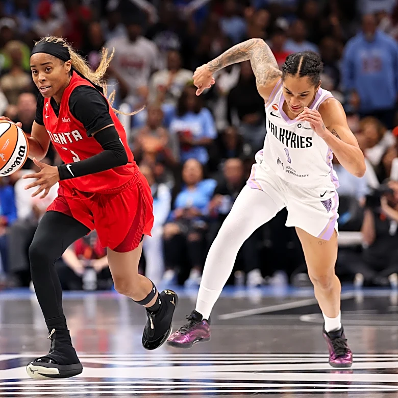 Dream turn up heat early to melt Valkyries in must-win WNBA Finals game