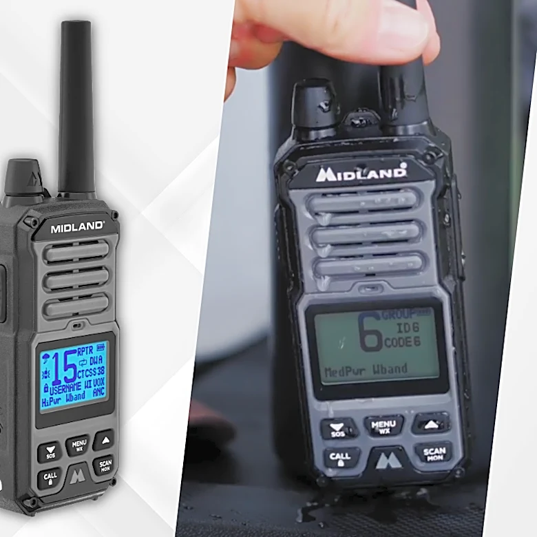 Add this walkie-talkie to your camping gear before going off-grid