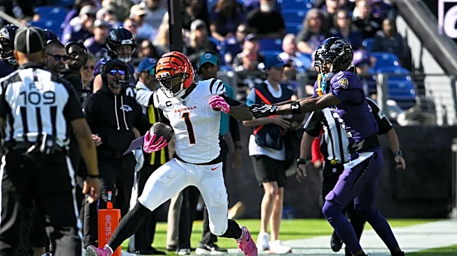 Ja'Marr Chase back on practice field