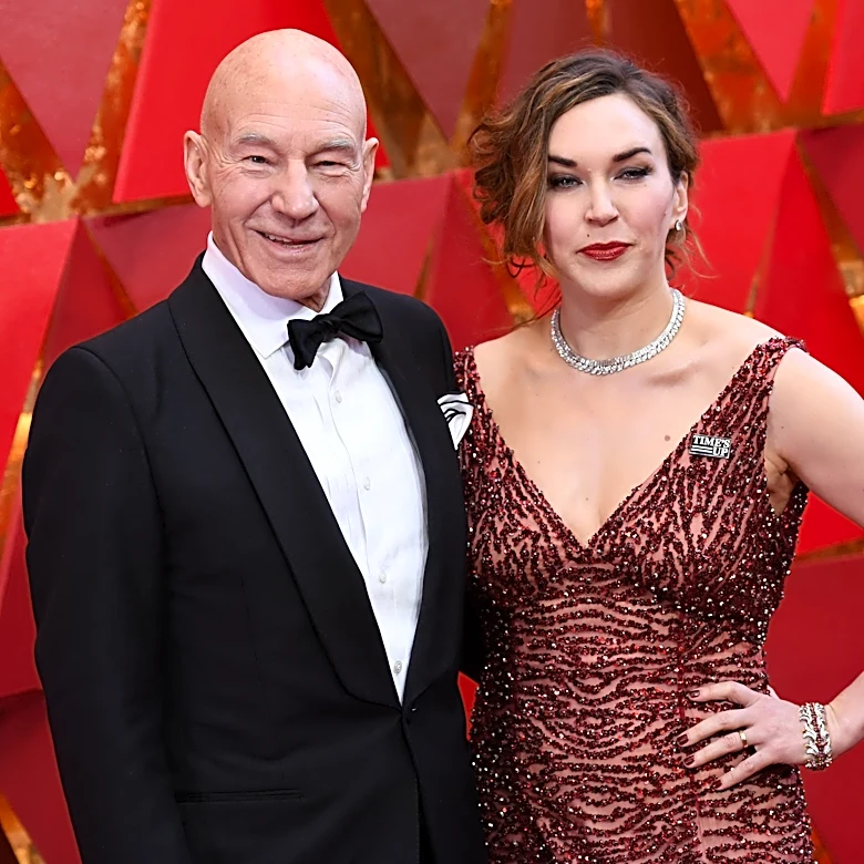 Patrick Stewart's family. Who were 'Star Trek' legend's three wives, two children?