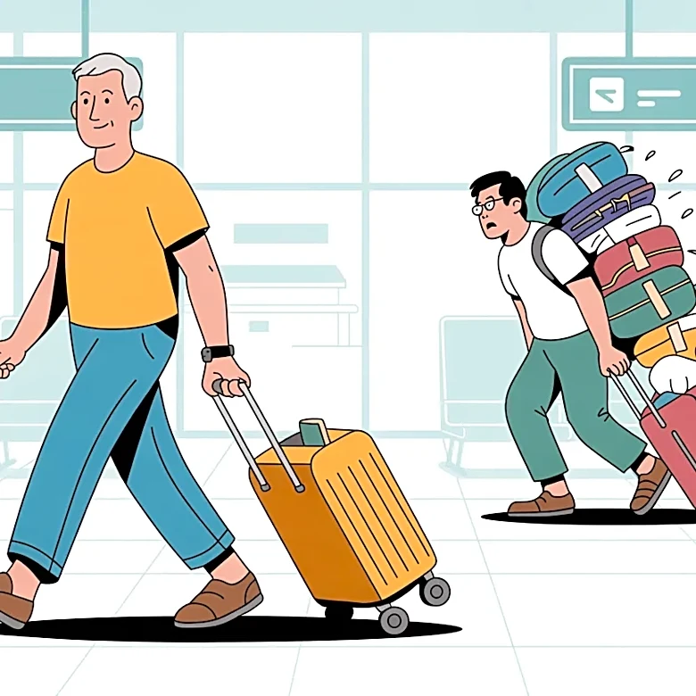 You're probably packing too much. Leave these 5 things at home