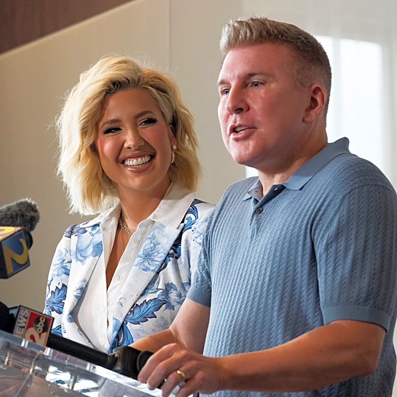 Todd Chrisley reacts to Savannah Chrisley and fiancé's 20-year age gap