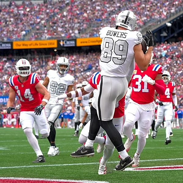Brock Bowers will be available for Week 8