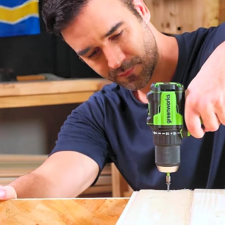 This Greenworks cordless drill bundle is a massive 61% off at Amazon