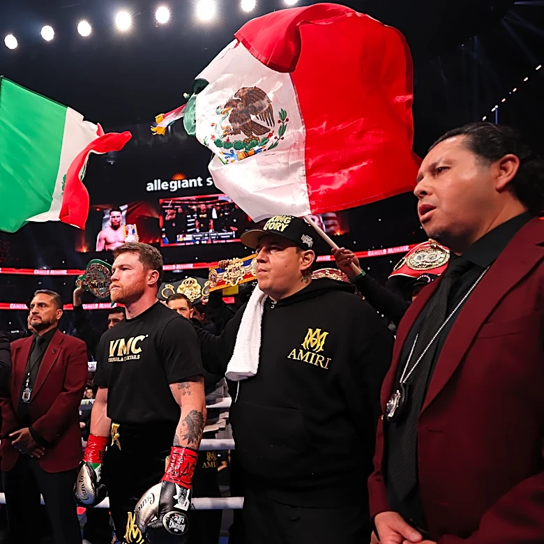 Canelo Álvarez vs. Christian Mbilli main event ring walk, fight time on Halloween
