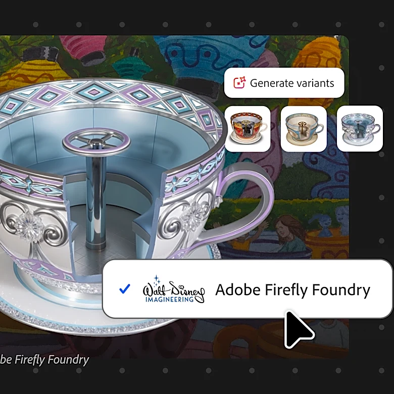 Disney’s Imagineering Arm Using Adobe’s Firefly AI Models for Park Designs