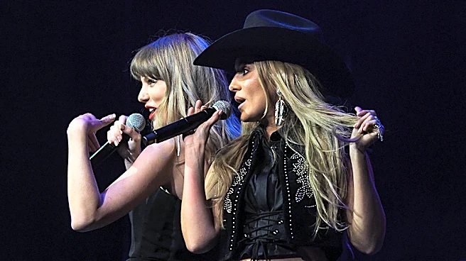 Taylor Swift Sings ‘Love Story’ With Lainey Wilson in Surprise Performance at Travis Kelce’s Tight End University
