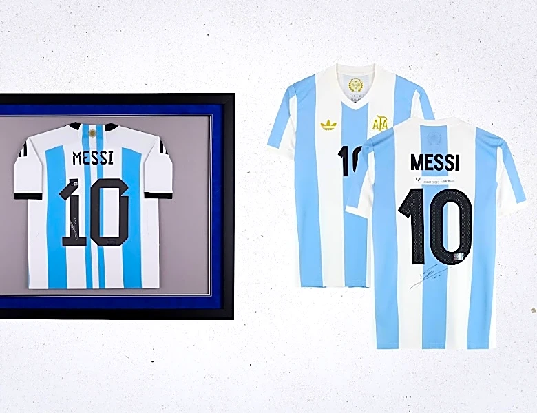 Autographed Lionel Messi Jerseys Drop Online, As Argentine Star Leads Team Into World Cup Knockout Round