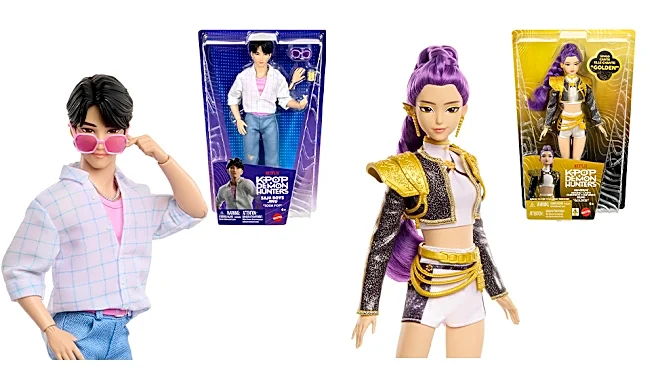 New ‘KPop Demon Hunters’ Merch Drop Includes Collectible Huntr/x Singing Dolls