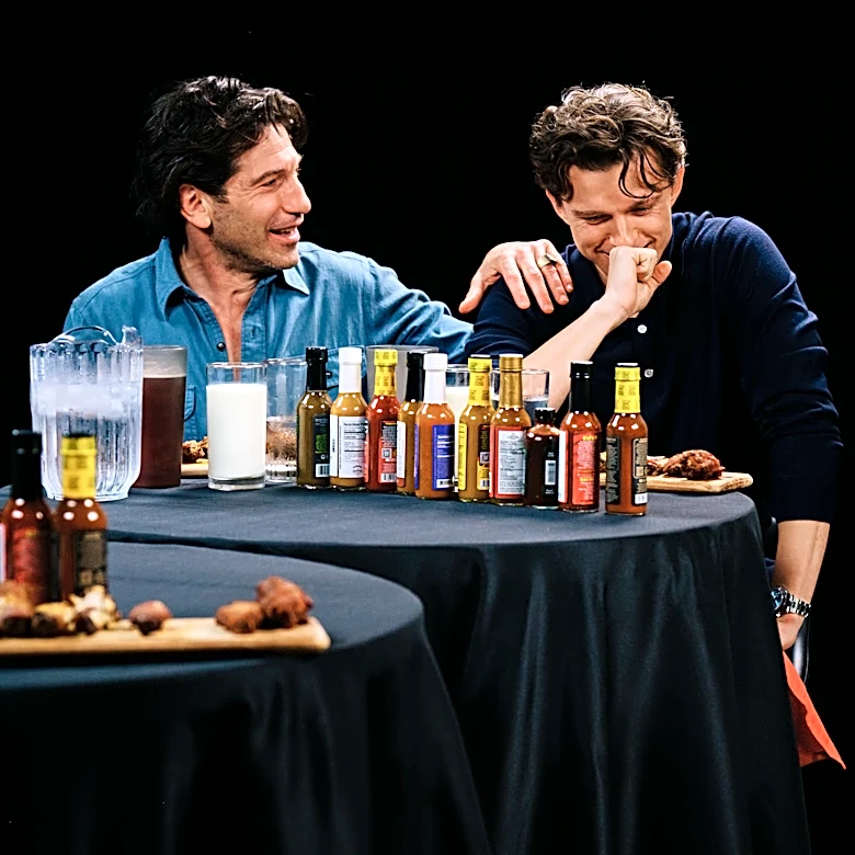 Tom Holland Pukes on ‘Hot Ones’: ‘I’m Vomiting! Help!’