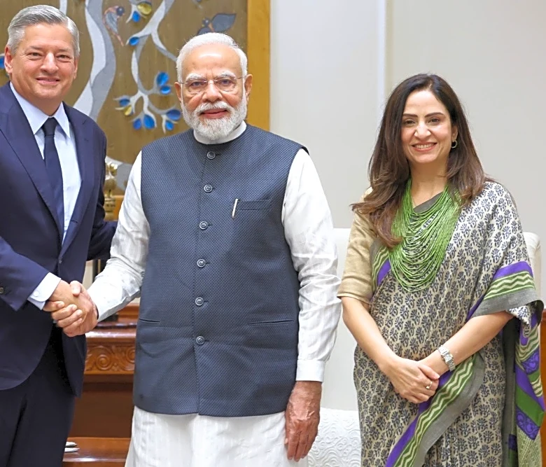 Ted Sarandos Meets Prime Minister Narendra Modi, Unveils Netflix India Storytelling Initiative